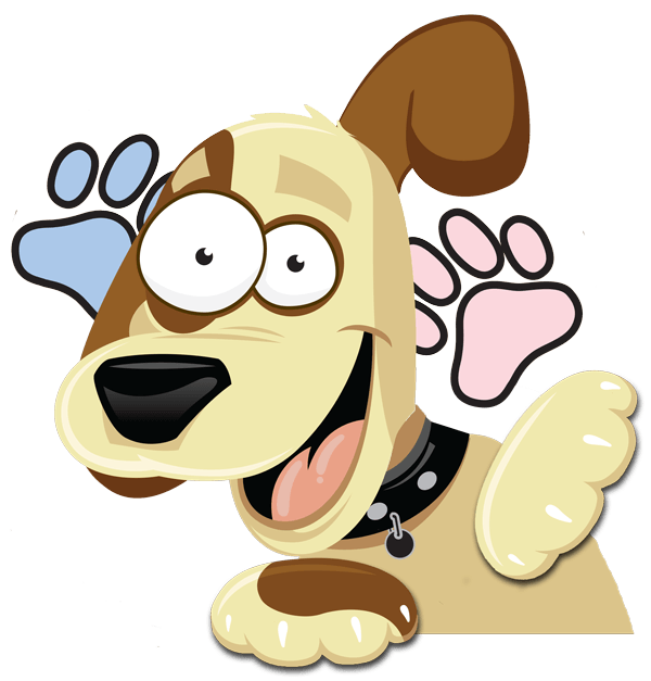 SoBo Dog Daycare Dog Logo